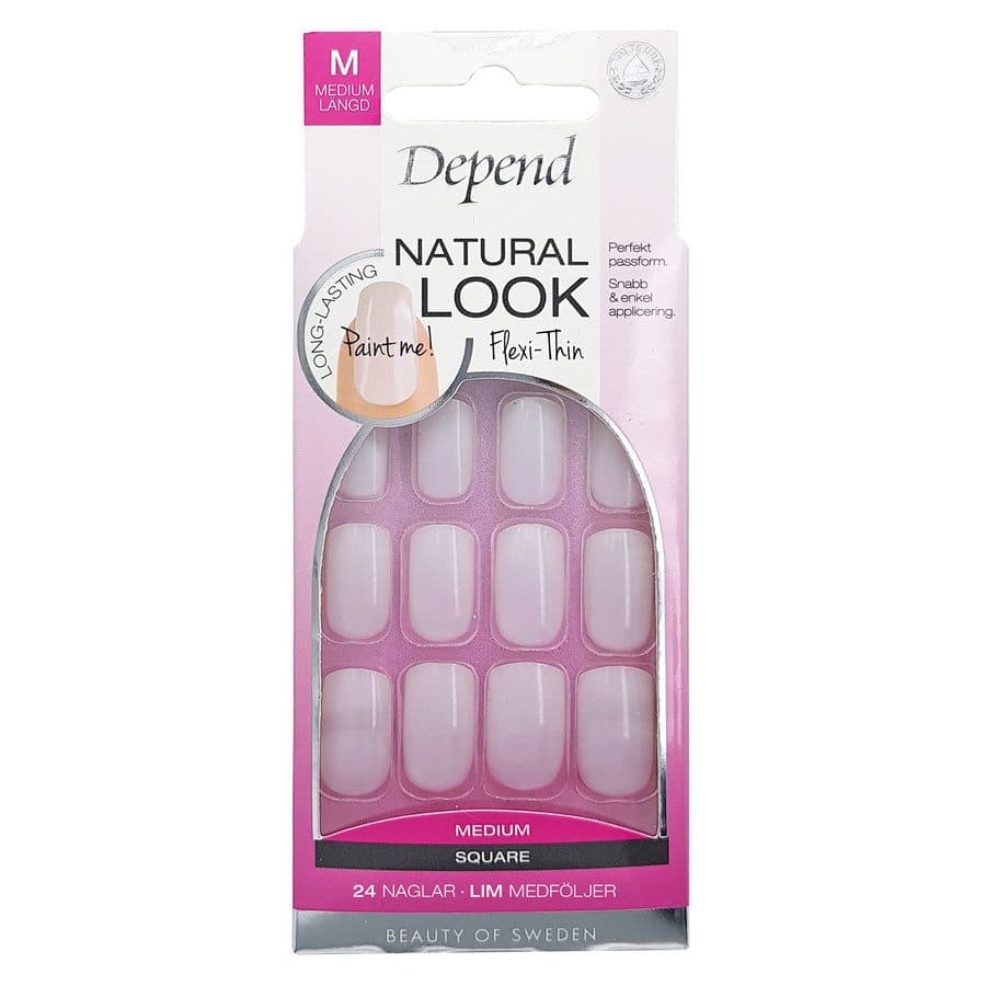 Depend Natural Look Medium Square 24pcs