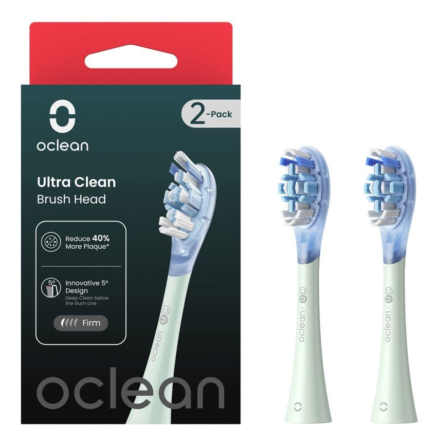 Oclean Ultra Clean Brush Head 2 kpl – Green