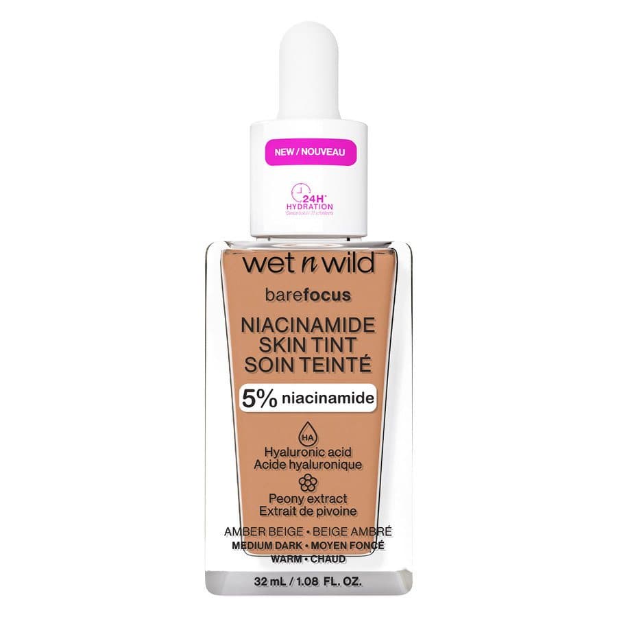 Wet n Wild Bare Focus Niacinamide Skin Tint 32 ml – Amber Beige