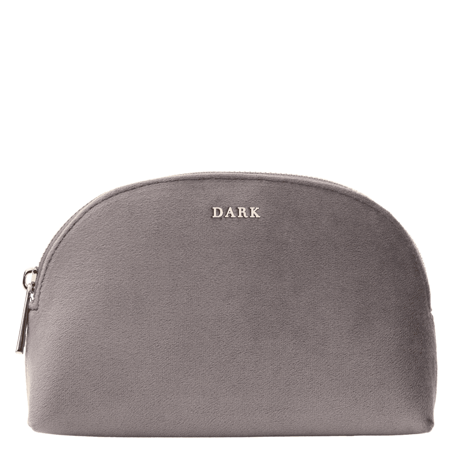 DARK Velvet Make-Up Pouch Small Taupe
