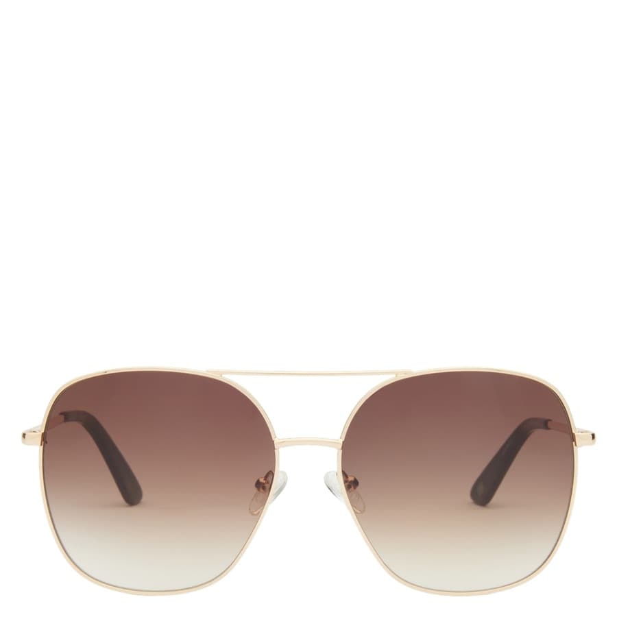 GLAS Ella Gold Sunglasses Strength 1.0 +