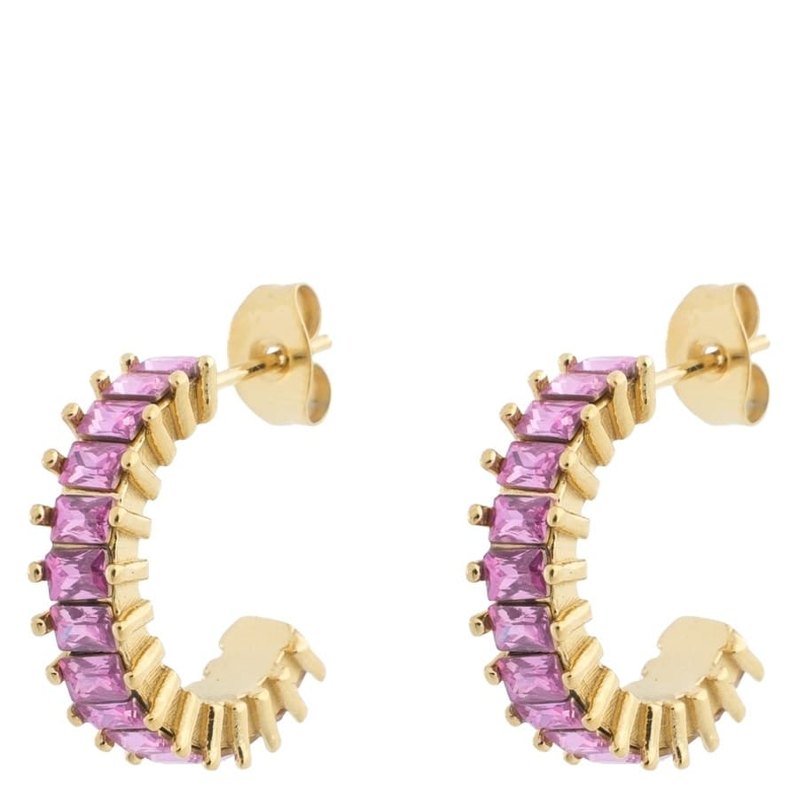 DARK Baguette Creole Pink