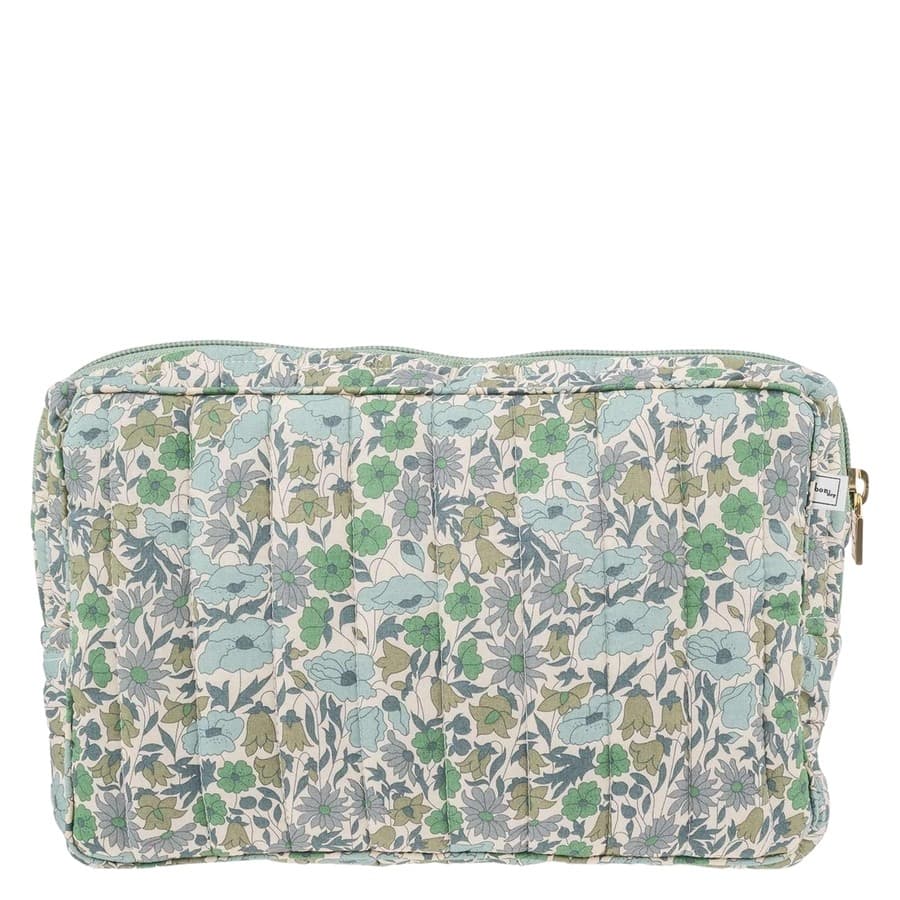 Bon Dep Pouch Small MW Liberty Poppy And Daisy Teal