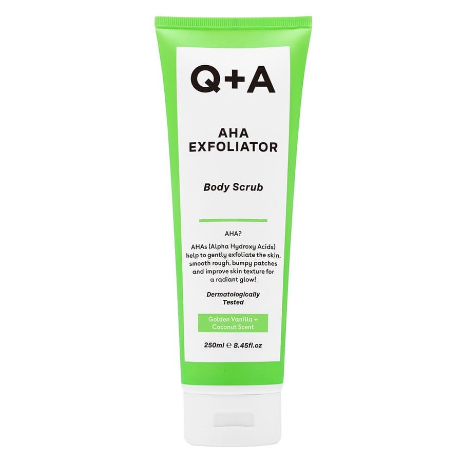 Q+A AHA Exfoliator Body Scrub 250 ml