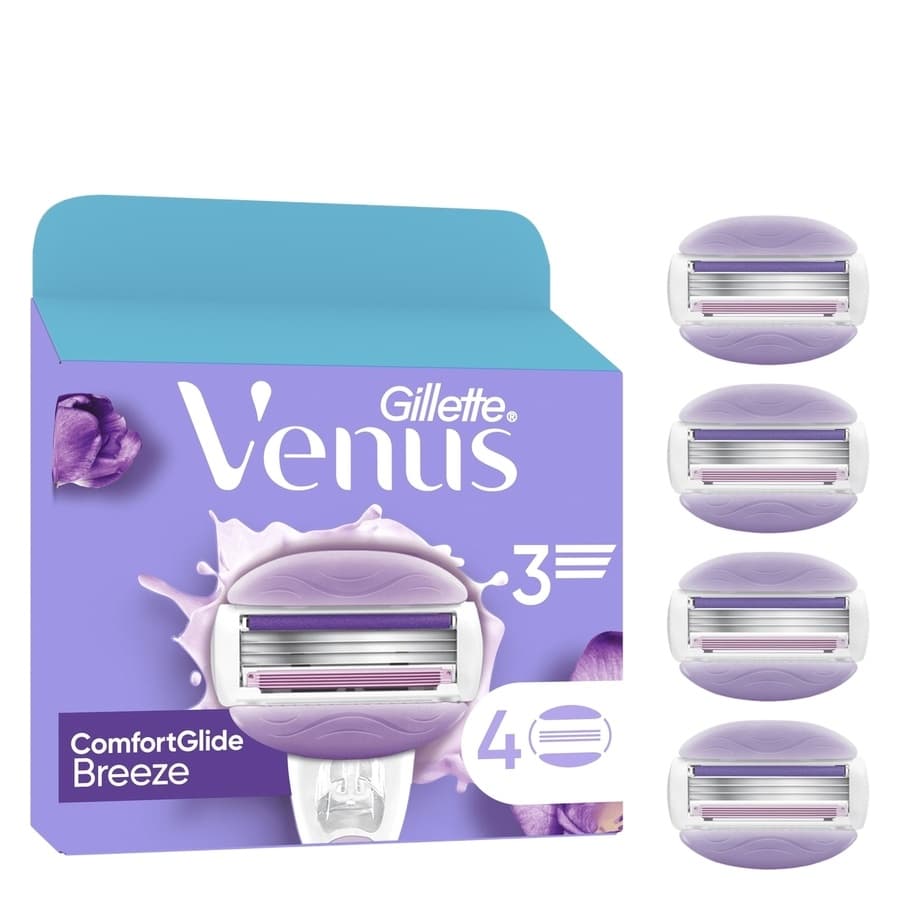 Gillette Venus ComfortGlide Breeze Razor Blades 4 kpl