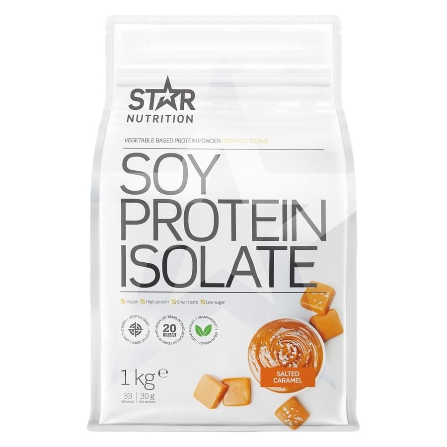 Star Nutrition Soy Protein Isolate Salted Caramel 1000g
