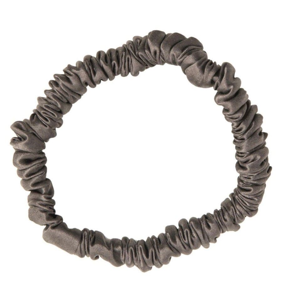 ByBarb Silk Hair Tie – Dark Grey