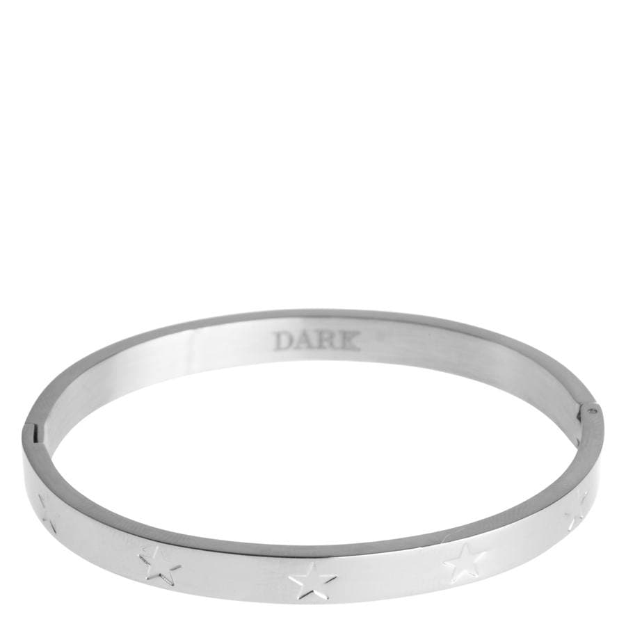 DARK Star Bangle Silver
