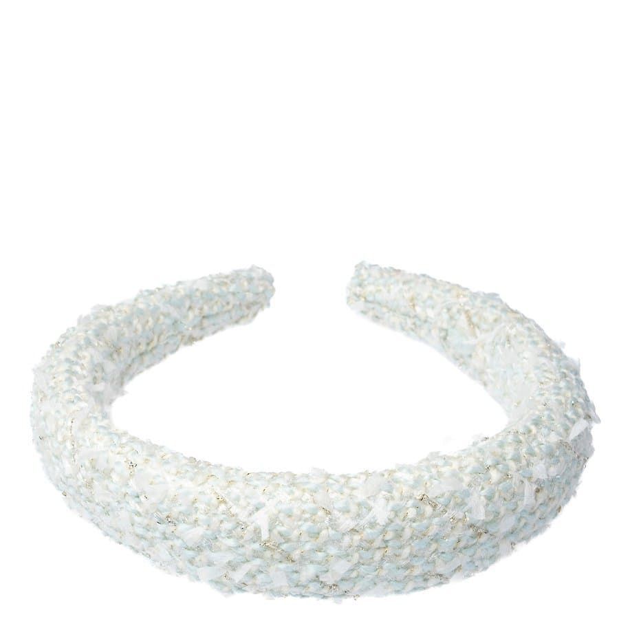 DARK Tweed Hair Band Broad – Teal