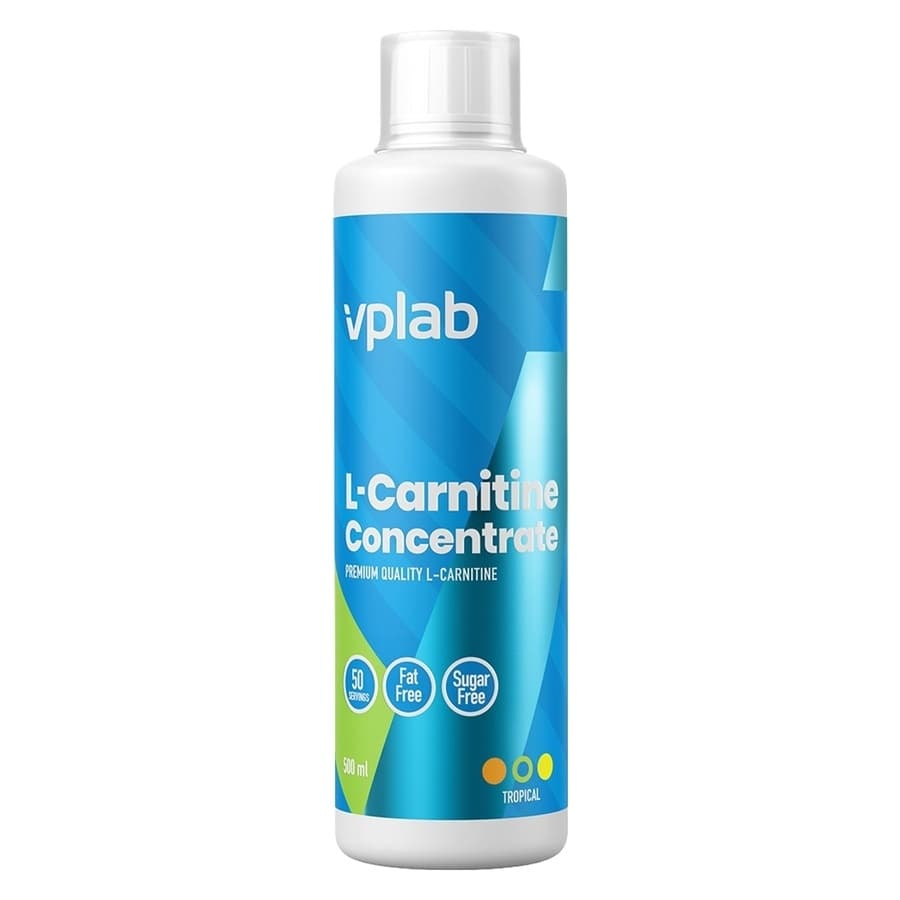 VPLAB L-Carnitine Concentrate Tropical Fruit 500ml