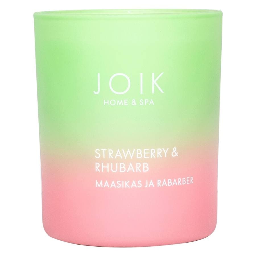 JOIK Home & Spa Tuoksukynttilä Mansikka & Raparperi 150g