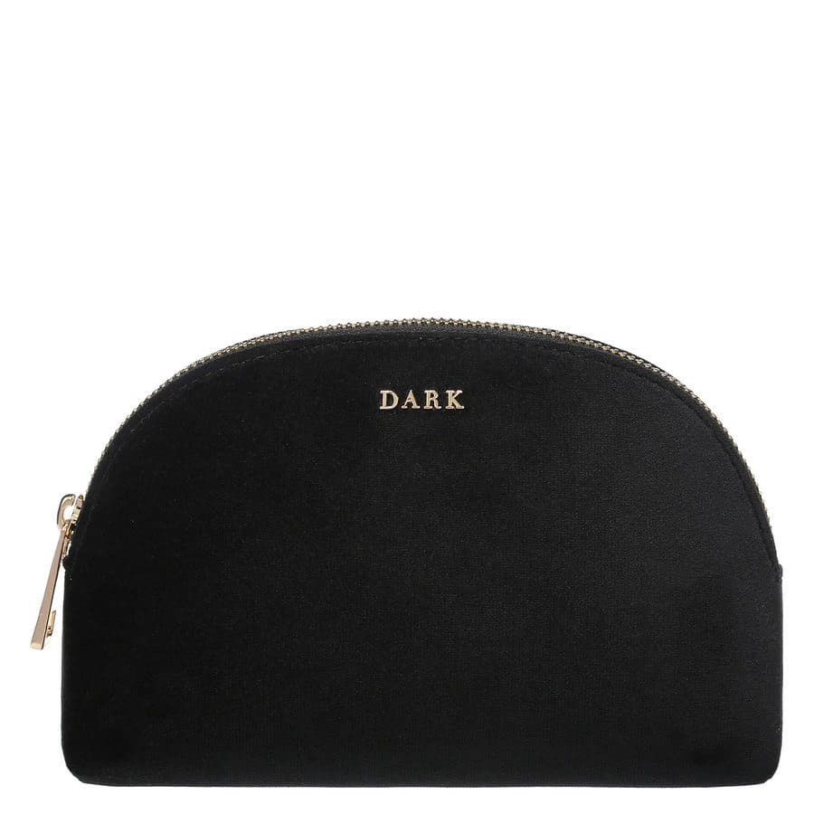 DARK Velvet Make-Up Pouch Small ─ Black
