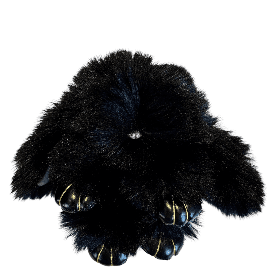 DARK Bunny Bag Charm Black