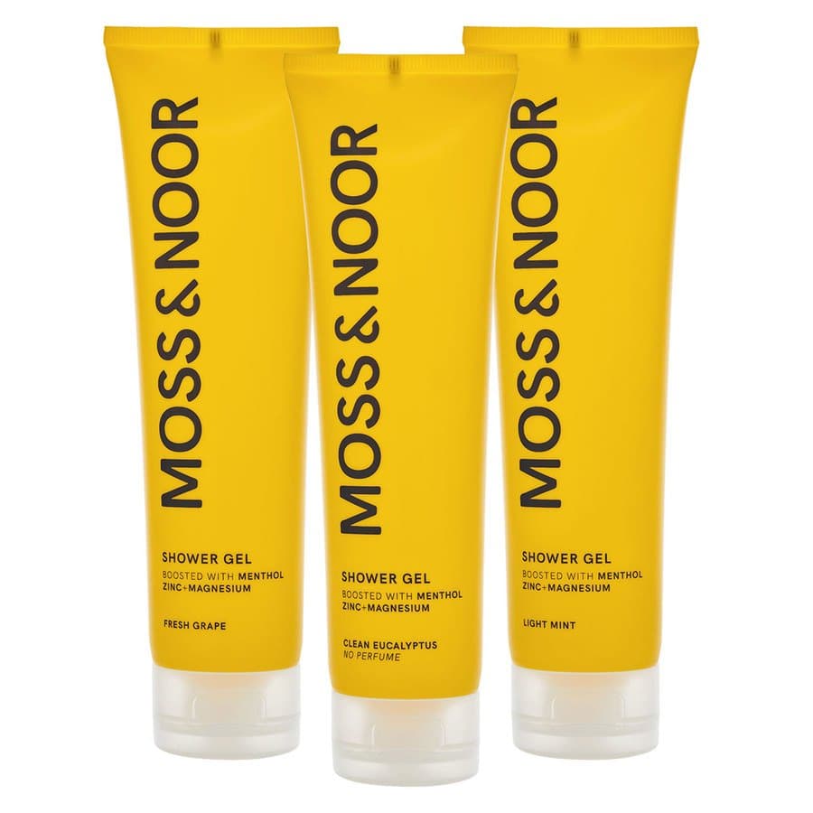 Moss & Noor After Workout Shower Gel Mixed 150 ml 3 kpl