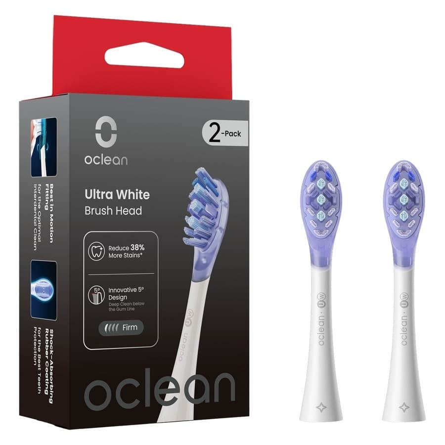 Oclean Ultra White Brush Head White 2pcs