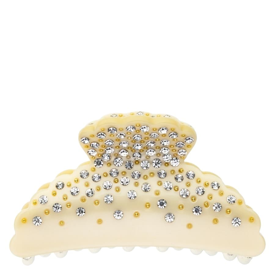 DARK Crystal Hair Claw Large ─ Pale Yellow