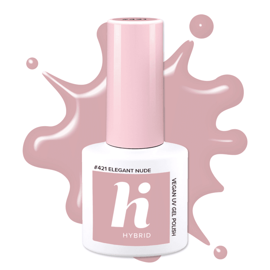 Hi Hybrid UV Gel Polish Elegant Nude #421 5ml