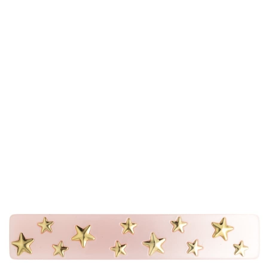 DARK Star Stud Hair Clip Large Pale Pink