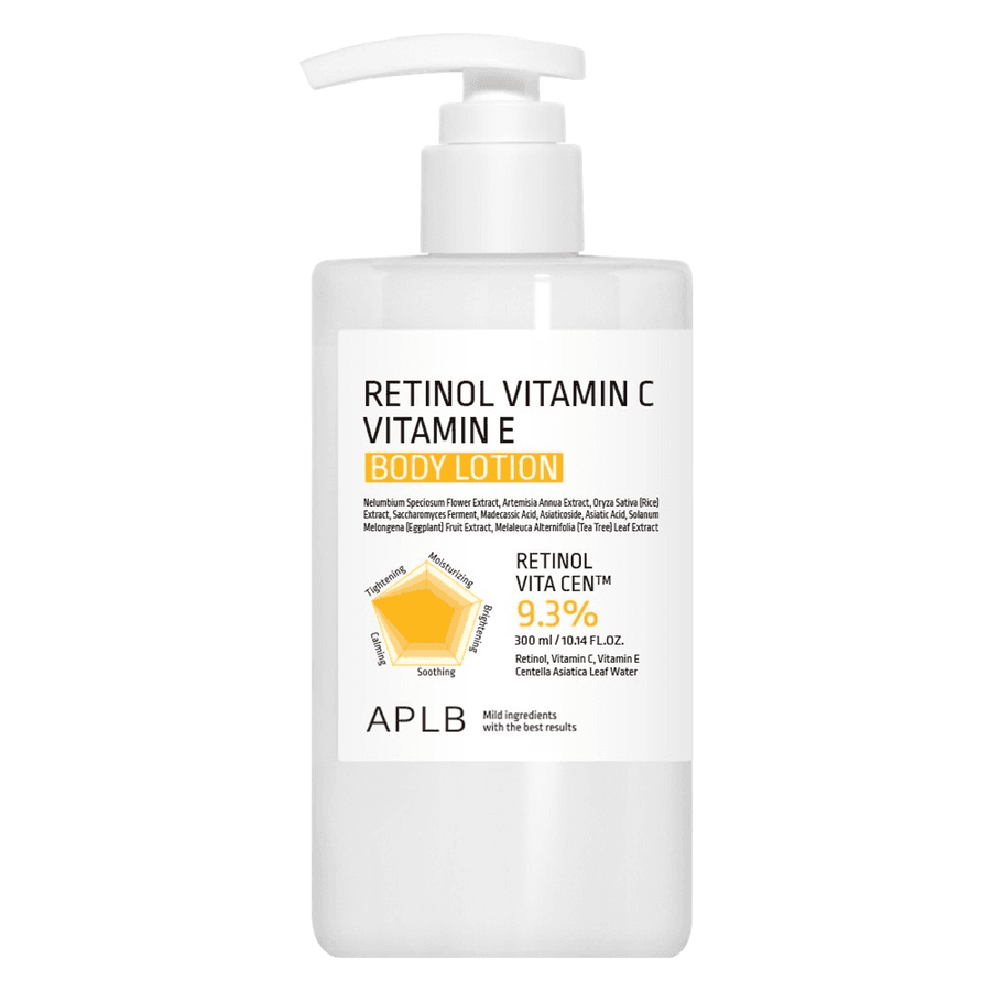 APLB Retinol Vitamin C Vitamin E Body Lotion 300ml