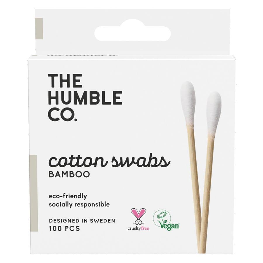 The Humble Co Humble Natural Cotton Swabs 100 kpl – White