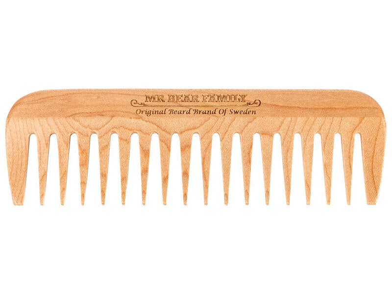 Mr Bear Family Wooden Comb