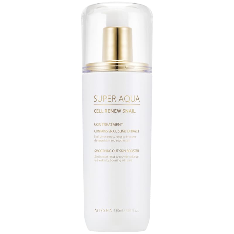 Missha Super Aqua Cell Renew Snail Skin Treatment (130ml)