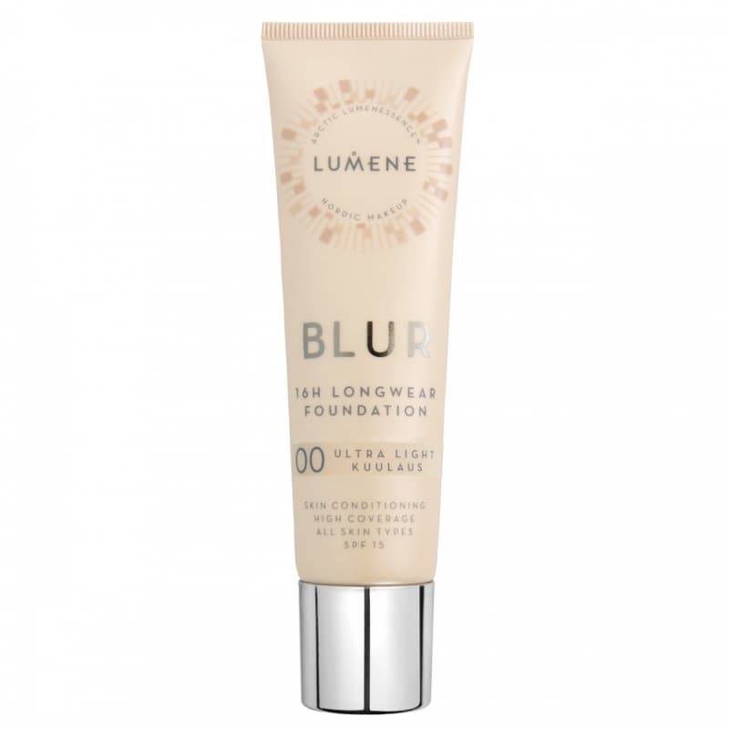 Lumene Blur 16H Longwear Foundation SPF 15 00 Ultra Light