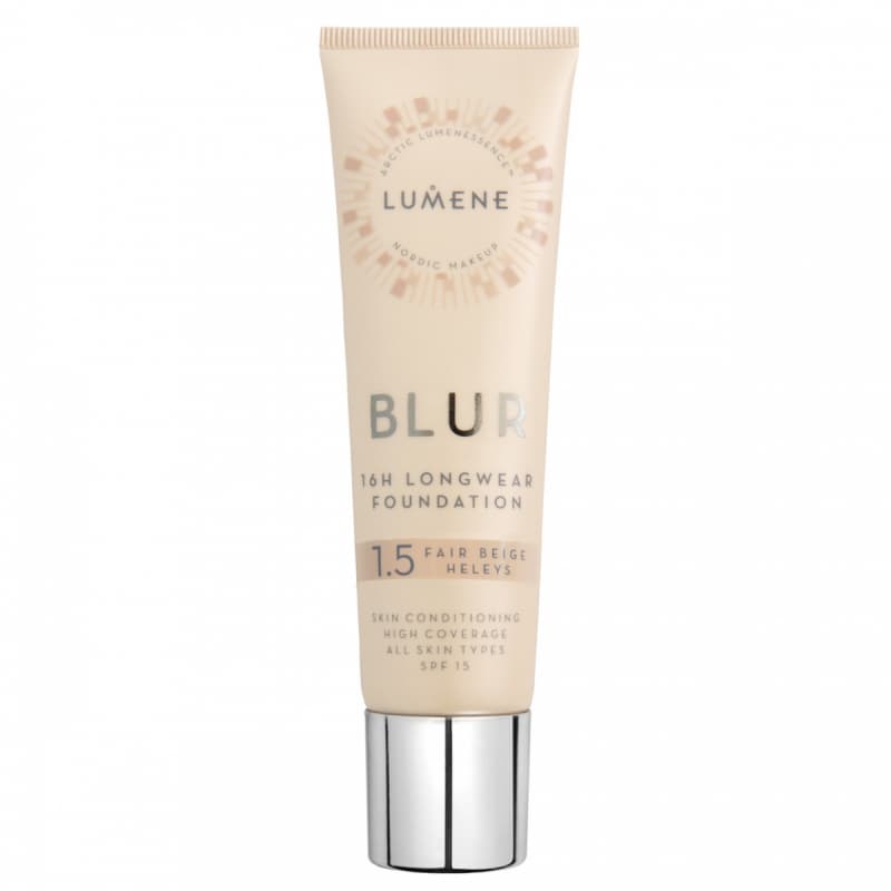 Lumene Blur 16H Longwear Foundation SPF 15 1.5 Fair Beige