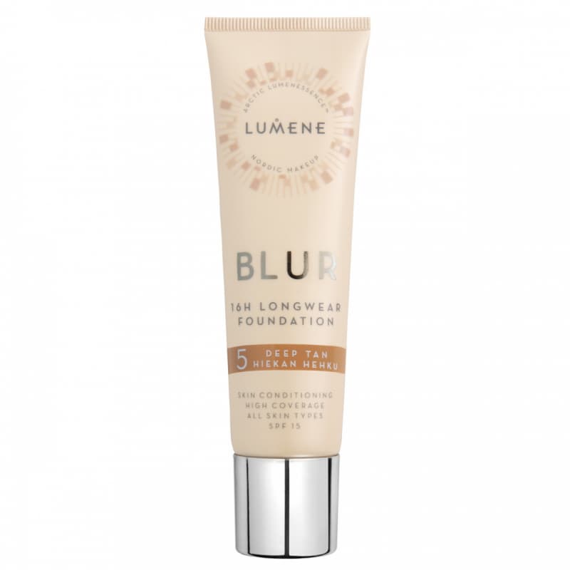 Lumene Blur 16H Longwear Foundation SPF 15 5 Deep Tan
