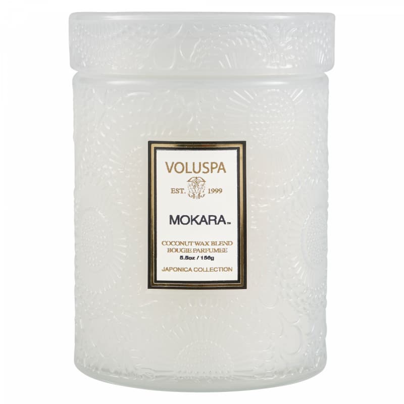 Voluspa Small Glass Jar Mokara 50h