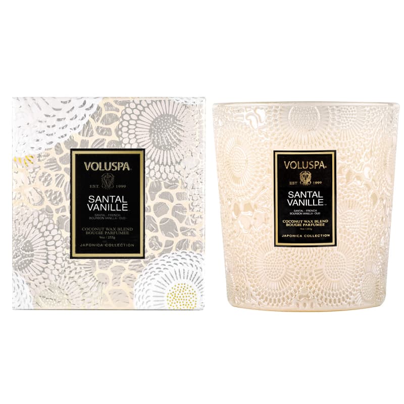 Voluspa Boxed Candle Santal Vanille 60h