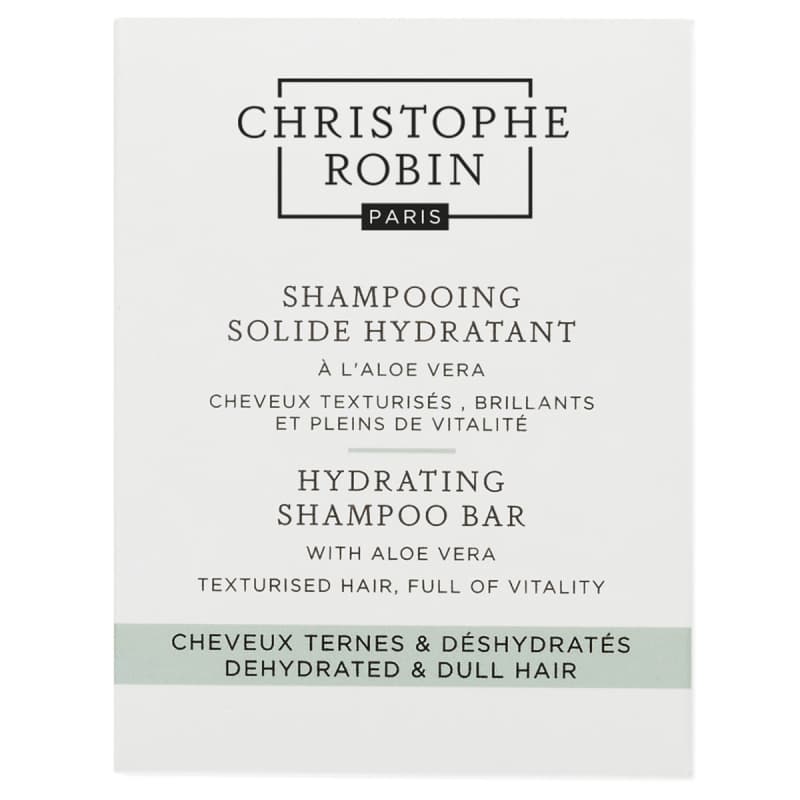 Christophe Robin Hydrating Shampoo Bar With Aloe Vera (100ml)