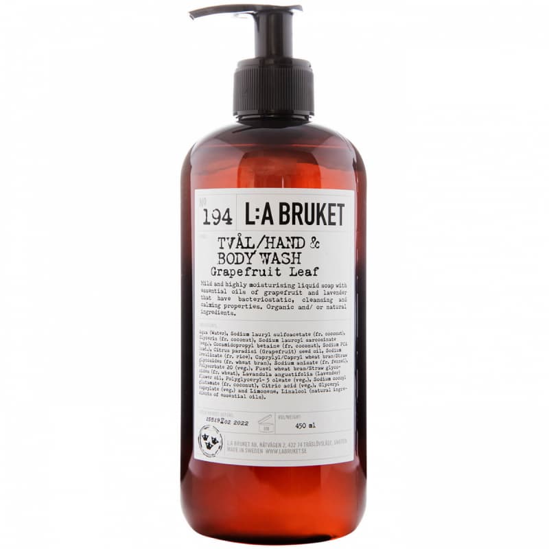 L:a Bruket 194 Flytande Tvål Grapefruit Leaf (450ml)