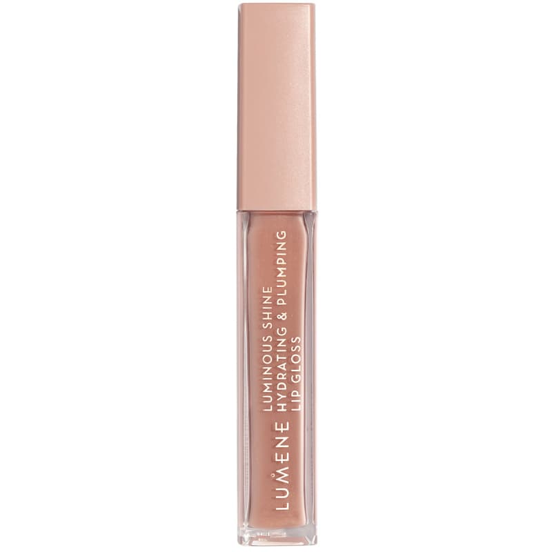 Lumene Luminous Shine Hydrating And Plumping Lip Gloss 1 Pale Honey (5 ml)