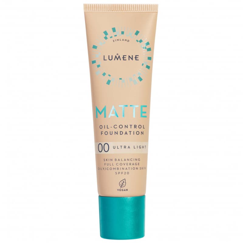Lumene Matte Oil-Control Foundation SPF20 00 Ultra Light (30 ml)