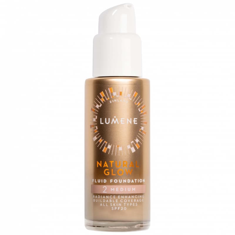Lumene Natural Glow Fluid Foundation SPF20 2 Medium (30 ml)
