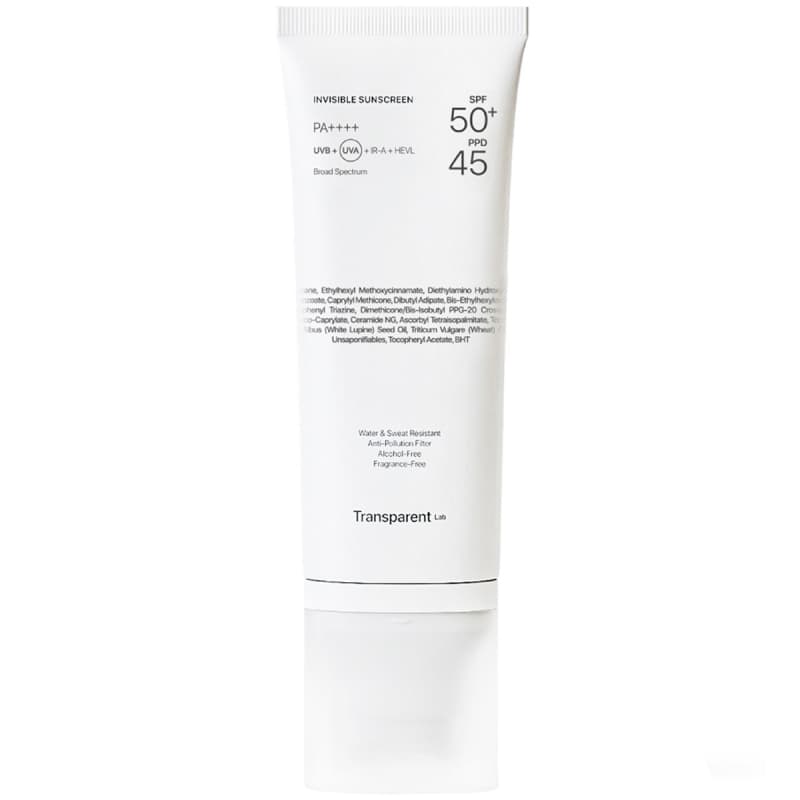 Transparent Lab Invisible Sunscreen SPF50+/PPD45 (100 ml)