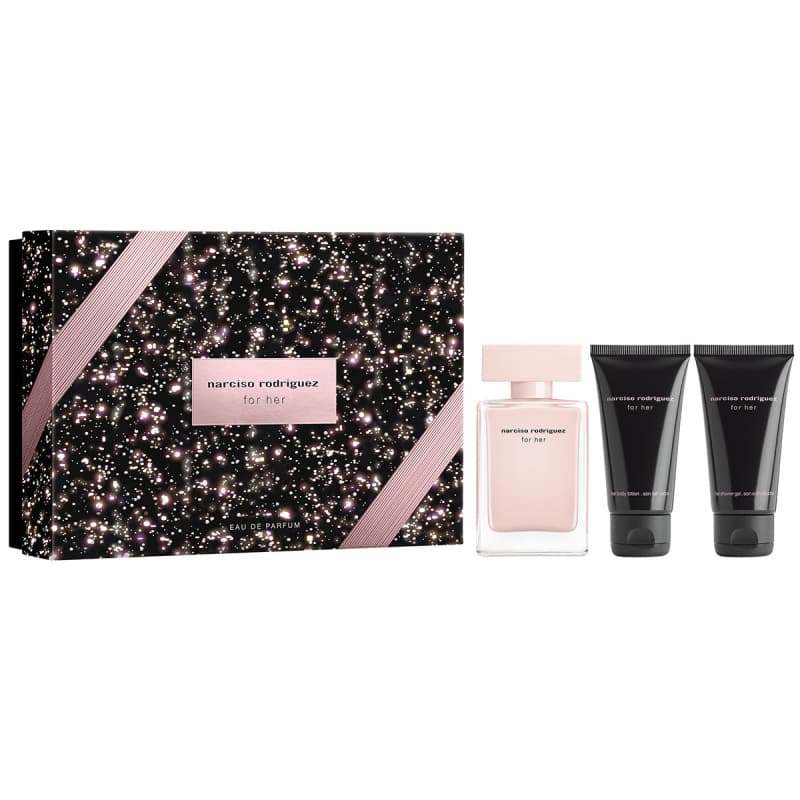 Narciso Rodriguez Gift Set For Her (3 x 50 ml)
