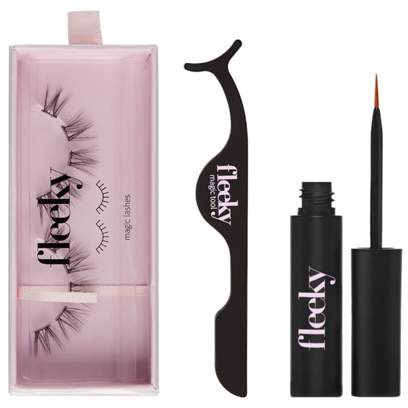 Fleeky Magic Lashes Kit - False Lashes with Glue & Applicator Passion
