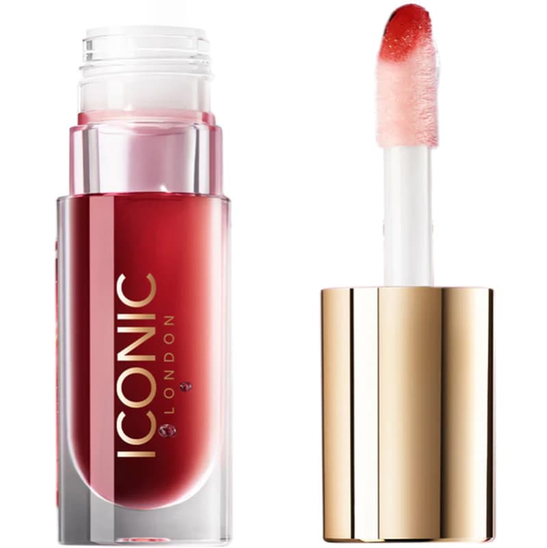 ICONIC LONDON Lustre Lip Oil One to Watch, Red