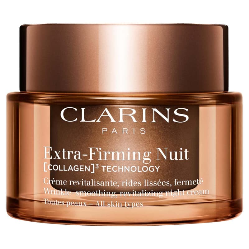 Clarins Extra-Firming Nuit Wrinkle- Revitalizing Night Cream All Skin Types (50 ml)