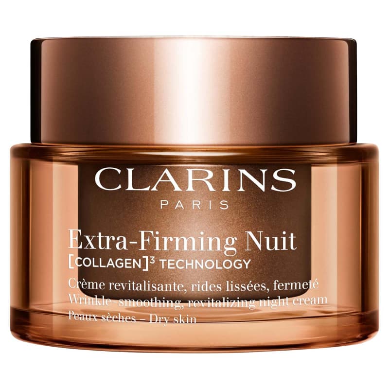 Clarins Extra-Firming Nuit Wrinkle- Revitalizing Night Cream Dry Skin (50 ml)