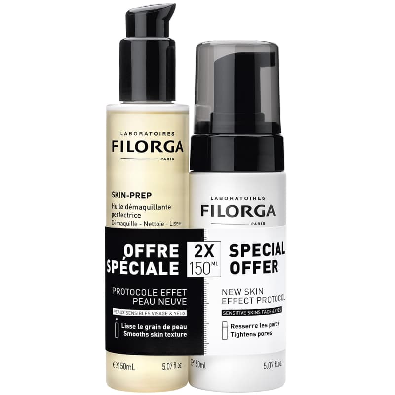 Filorga Skin-Prep Duo Cleansing Oil & Cleansing Foam (300 ml)