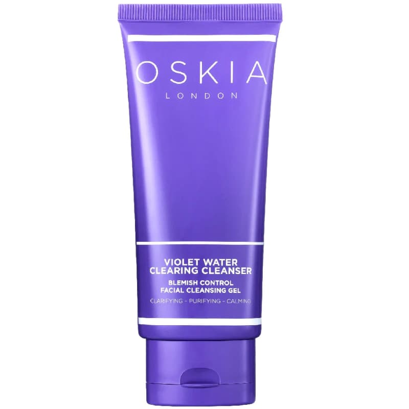 OSKIA Violet Water Clearing Cleanser Blemish Facial Clensing Gel (100 ml)