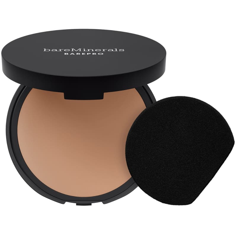 bareMinerals BAREPRO 24H Skin-Perfecting Pressed Powder Foundation Medium 35 Cool (8 g)