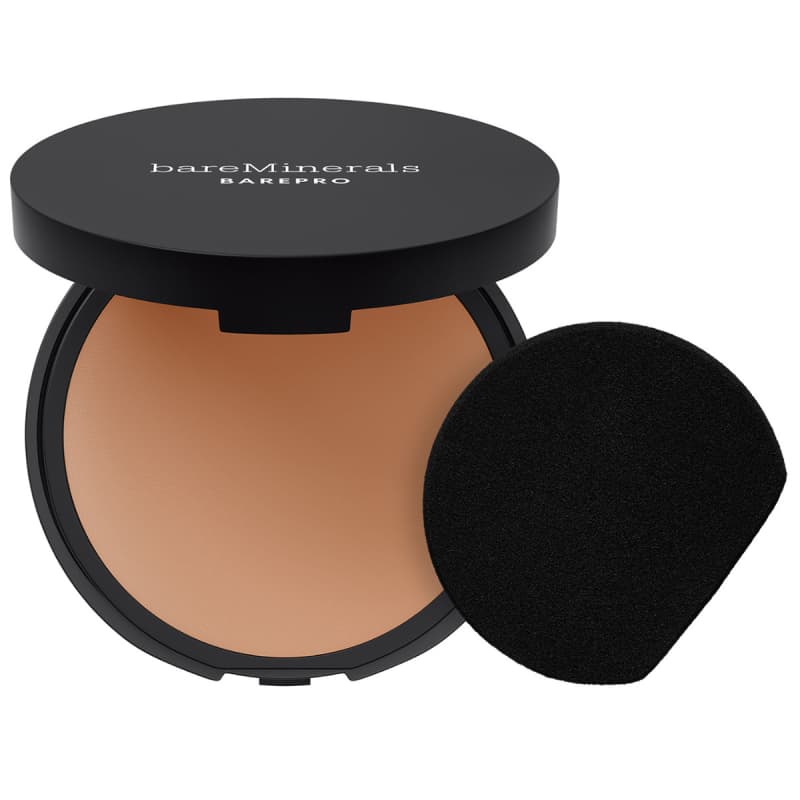 bareMinerals BAREPRO 24H Skin-Perfecting Pressed Powder Foundation Medium Deep 40 Cool (8 g)