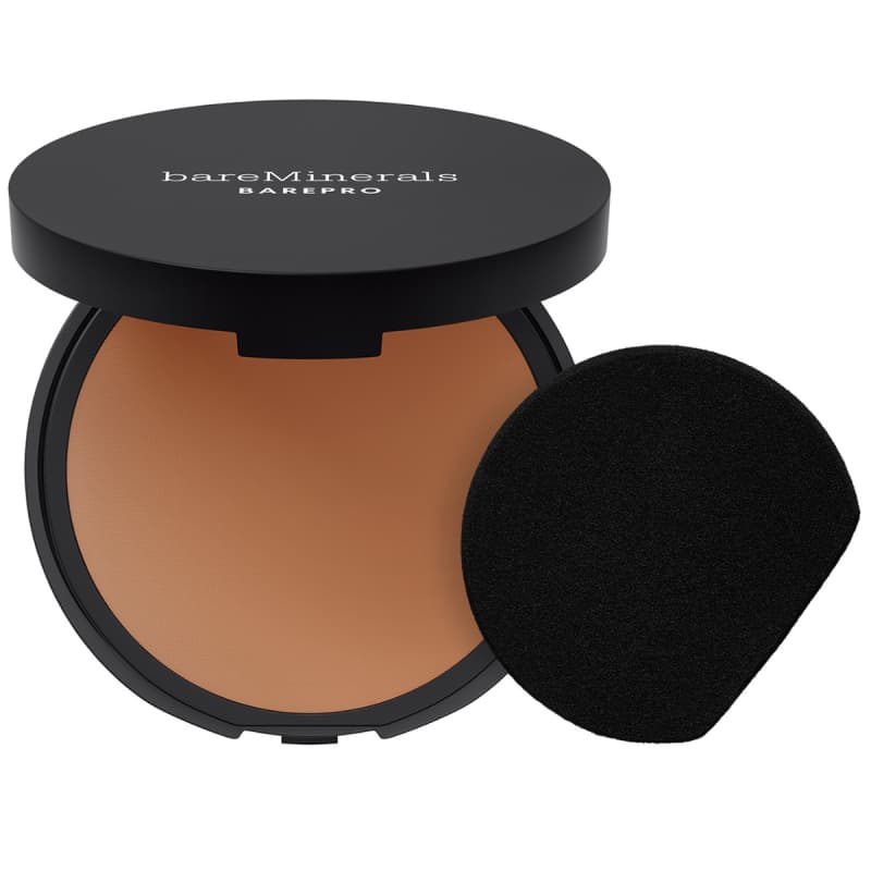 bareMinerals BAREPRO 24H Skin-Perfecting Pressed Powder Foundation Medium Deep 45 Neutral (8 g)