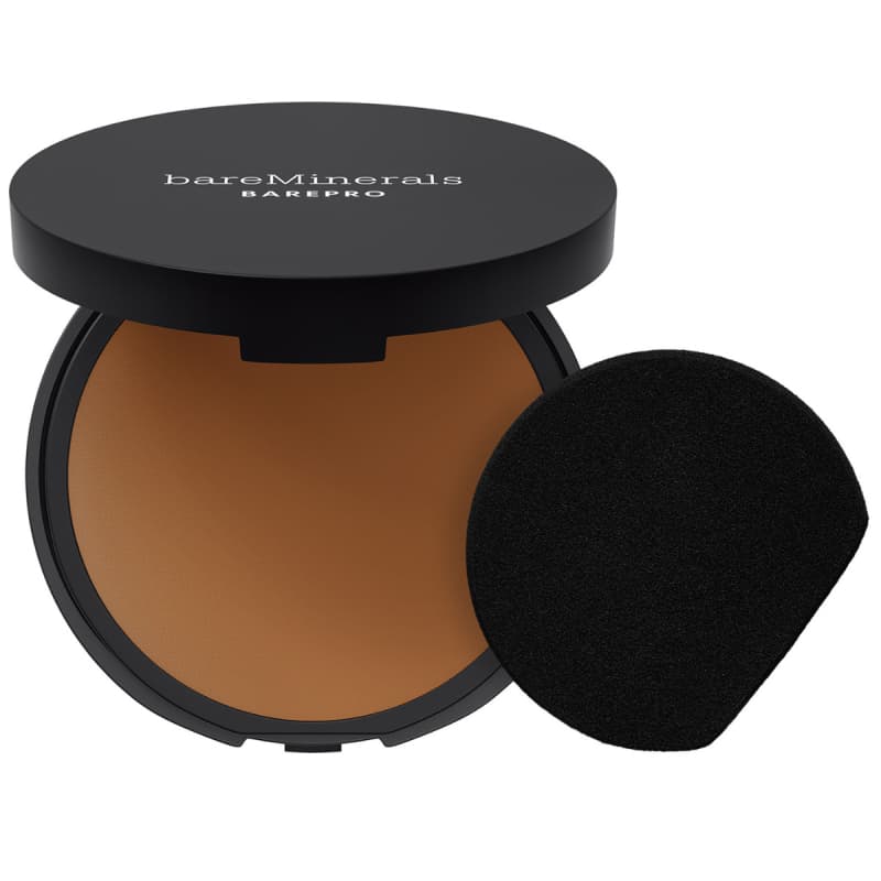 bareMinerals BAREPRO 24H Skin-Perfecting Pressed Powder Foundation Deep 55 Cool (8 g)