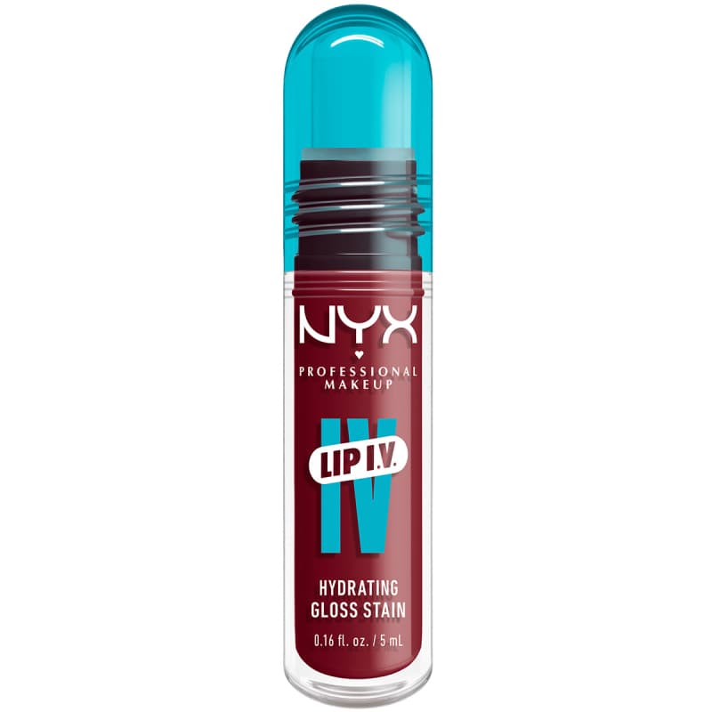 NYX Professional Makeup Lip I.V. Hydrating Gloss Stain 09 Blush Rush (5 ml)