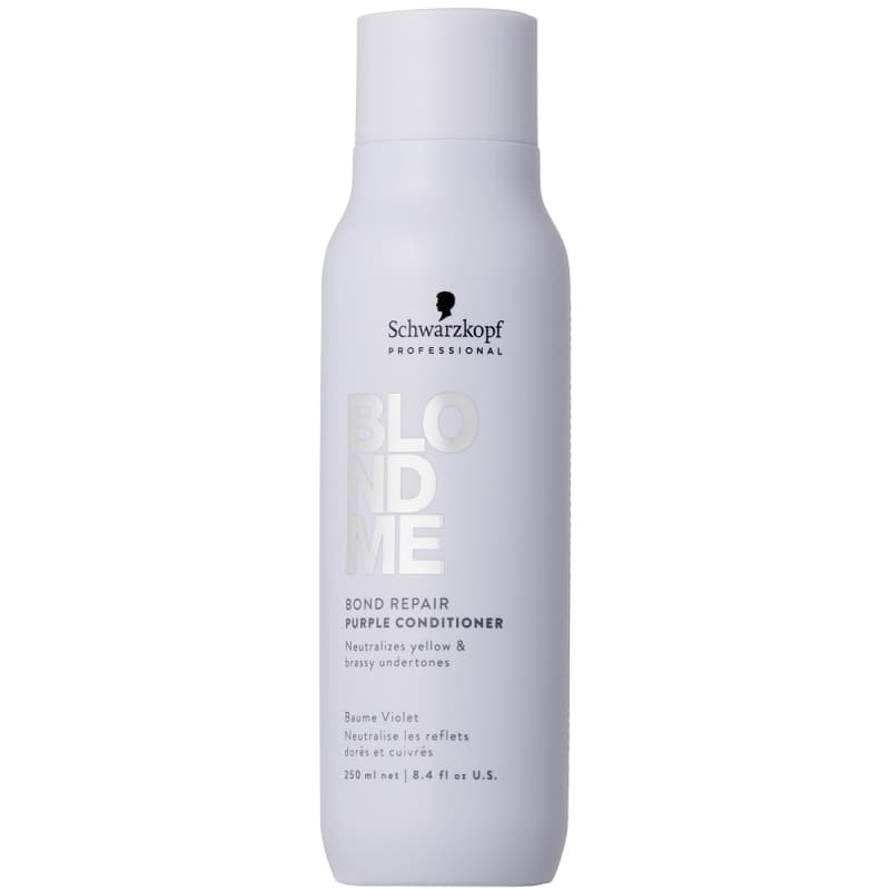 Schwarzkopf Professional BLONDME Bond Repair Purple Conditioner (250 ml)